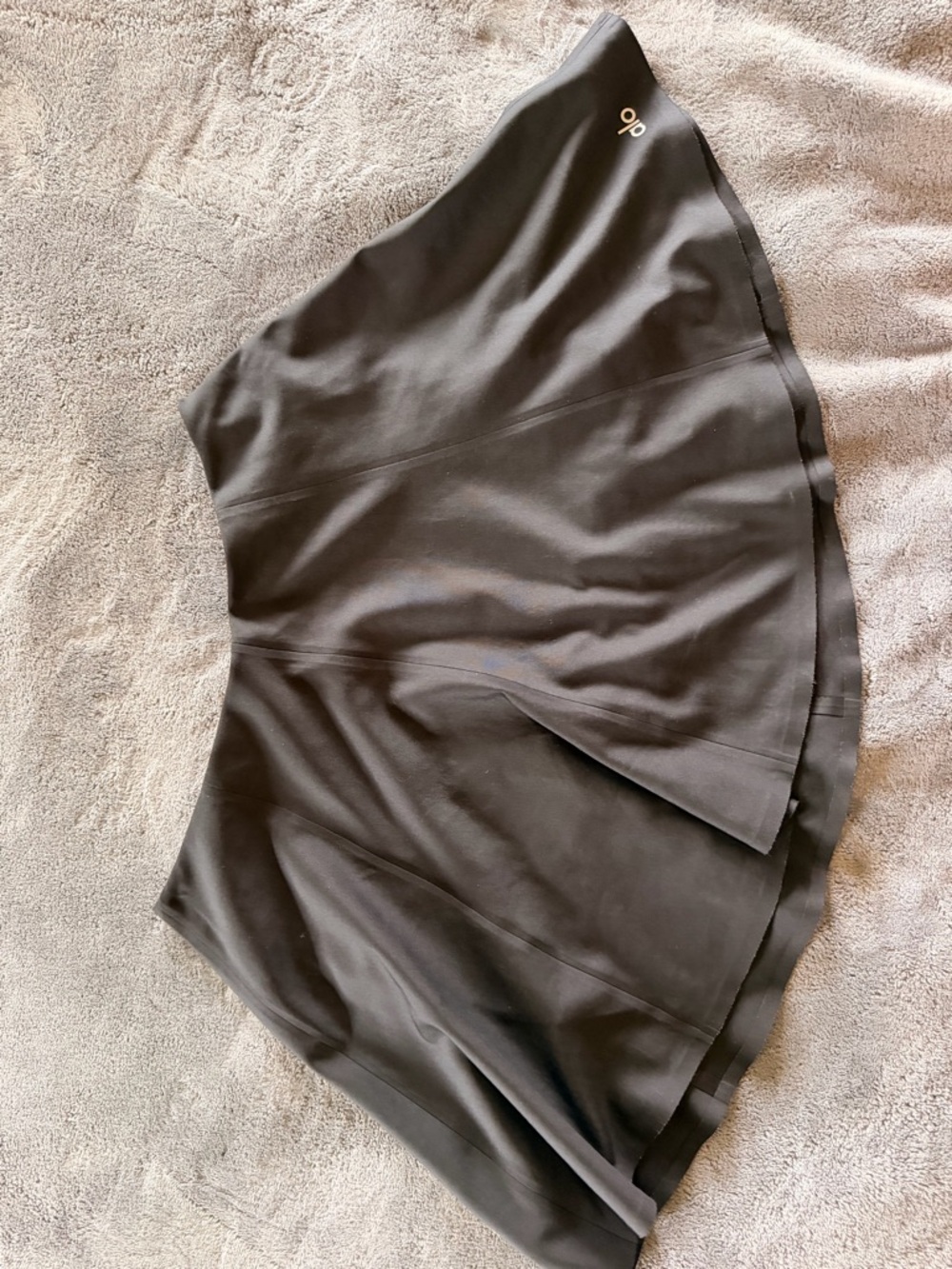 ALO Yoga Black down the line airlift skort